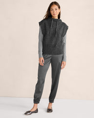 WASHABLE SILK DRAWSTRING CARGO JOGGERS | Talbots online
