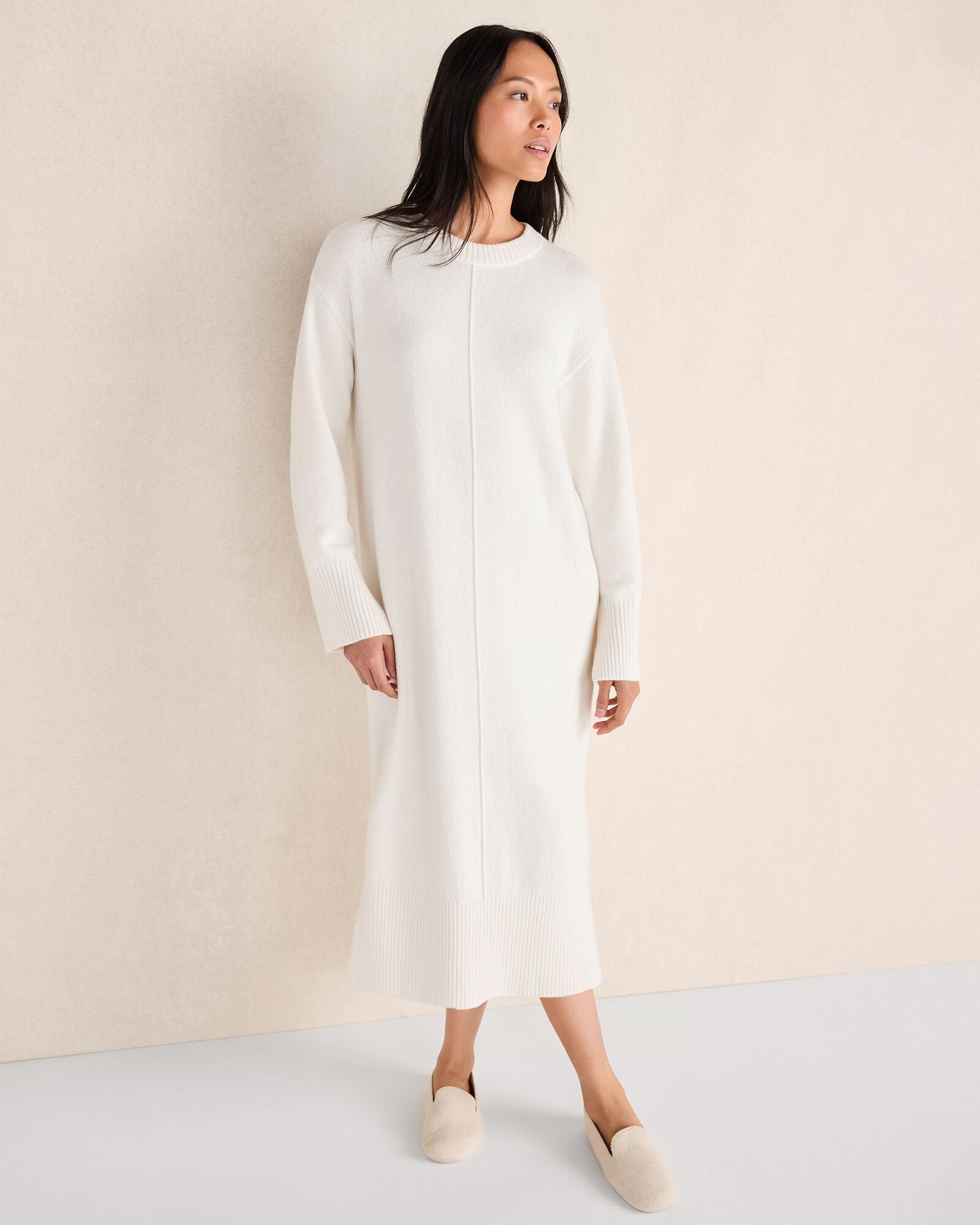 ORGANIC COTTON MIDI DRESS | Talbots on sale