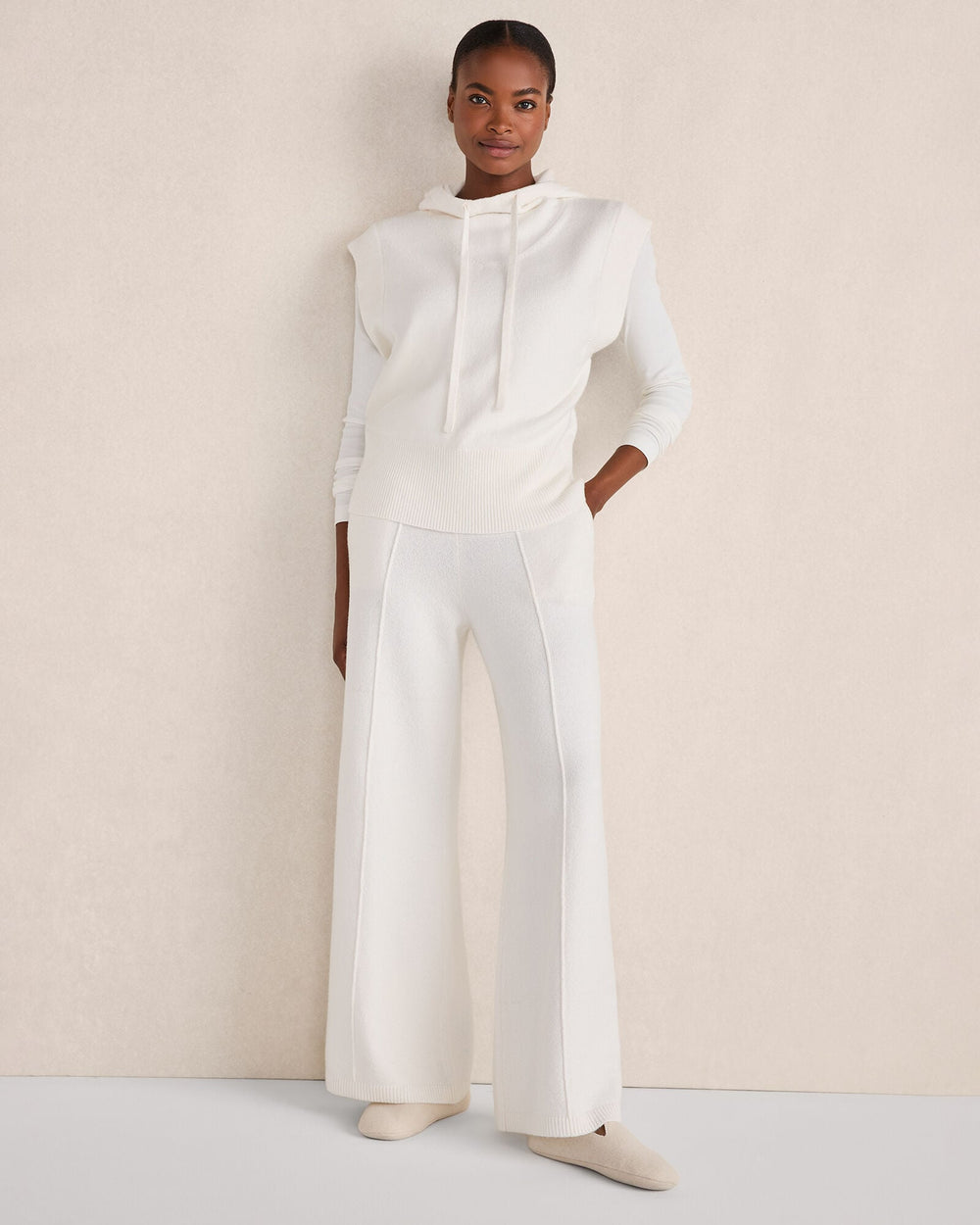 ORGANIC COTTON PINTUCK WIDE LEG PANTS | Talbots near me