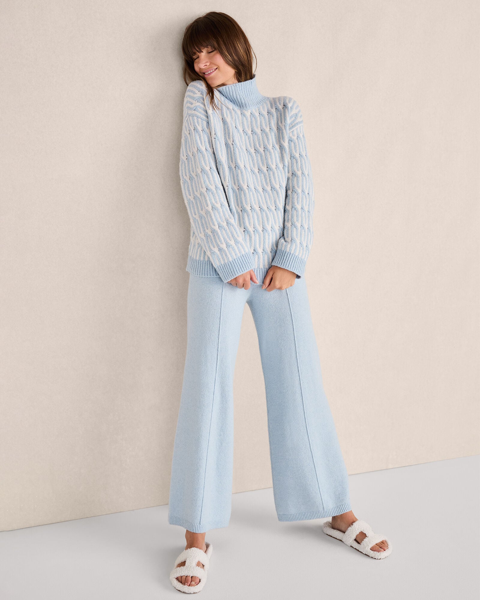 ORGANIC COTTON JACQUARD SWEATER | Talbots online