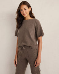CASHMERE CREWNECK TEE | Talbots sale