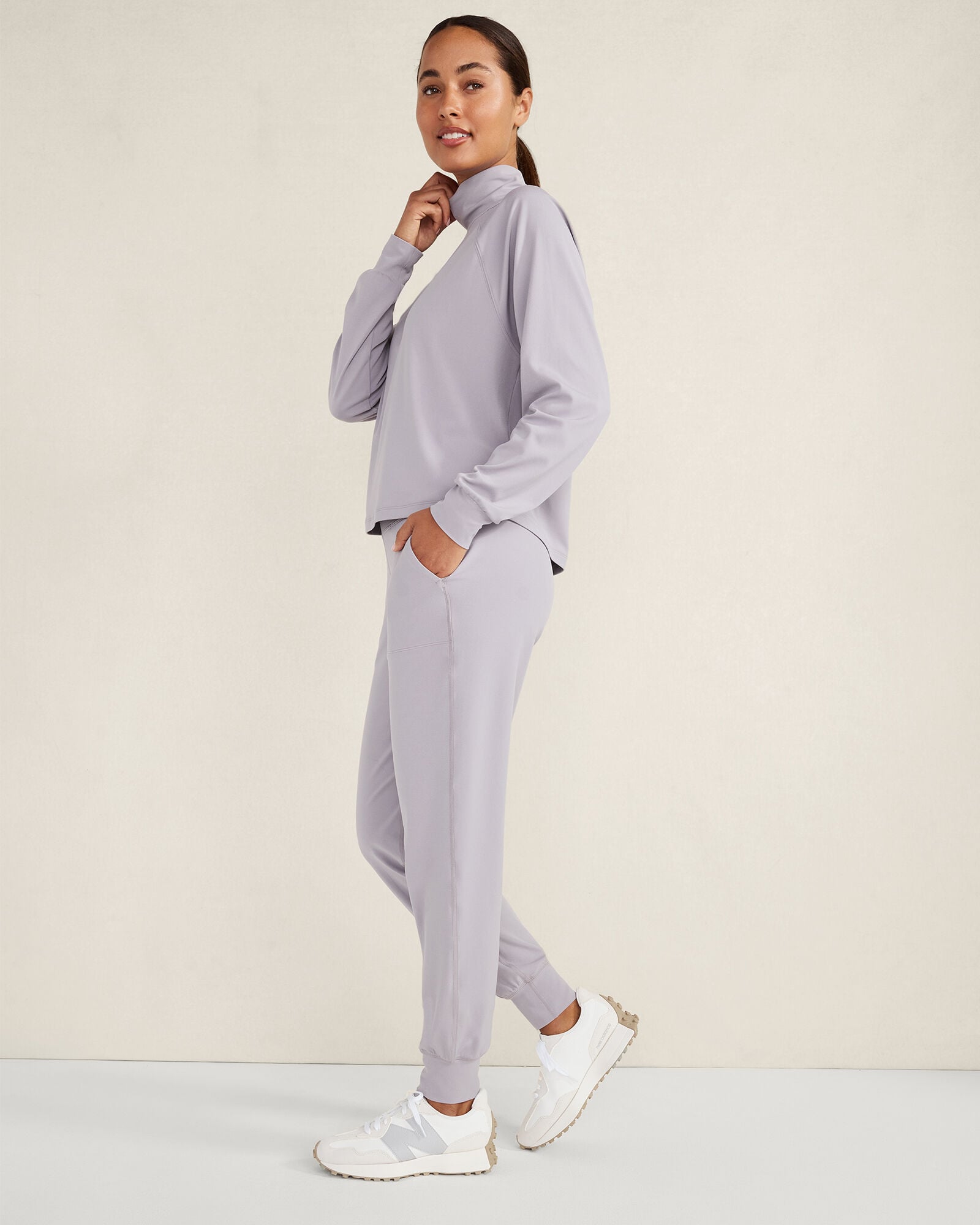 BALANCE TURTLENECK PULLOVER | Talbots online