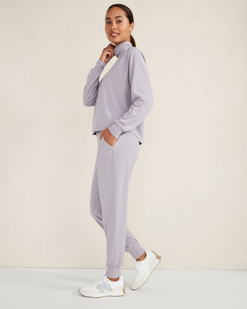 BALANCE TURTLENECK PULLOVER | Talbots online
