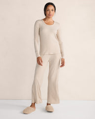 DRAPEY RIB KNIT PANTS | Talbots near me