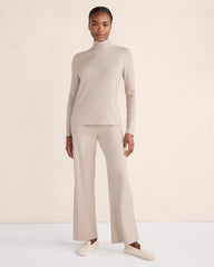 DRAPEY RIB KNIT PANTS | Talbots near me