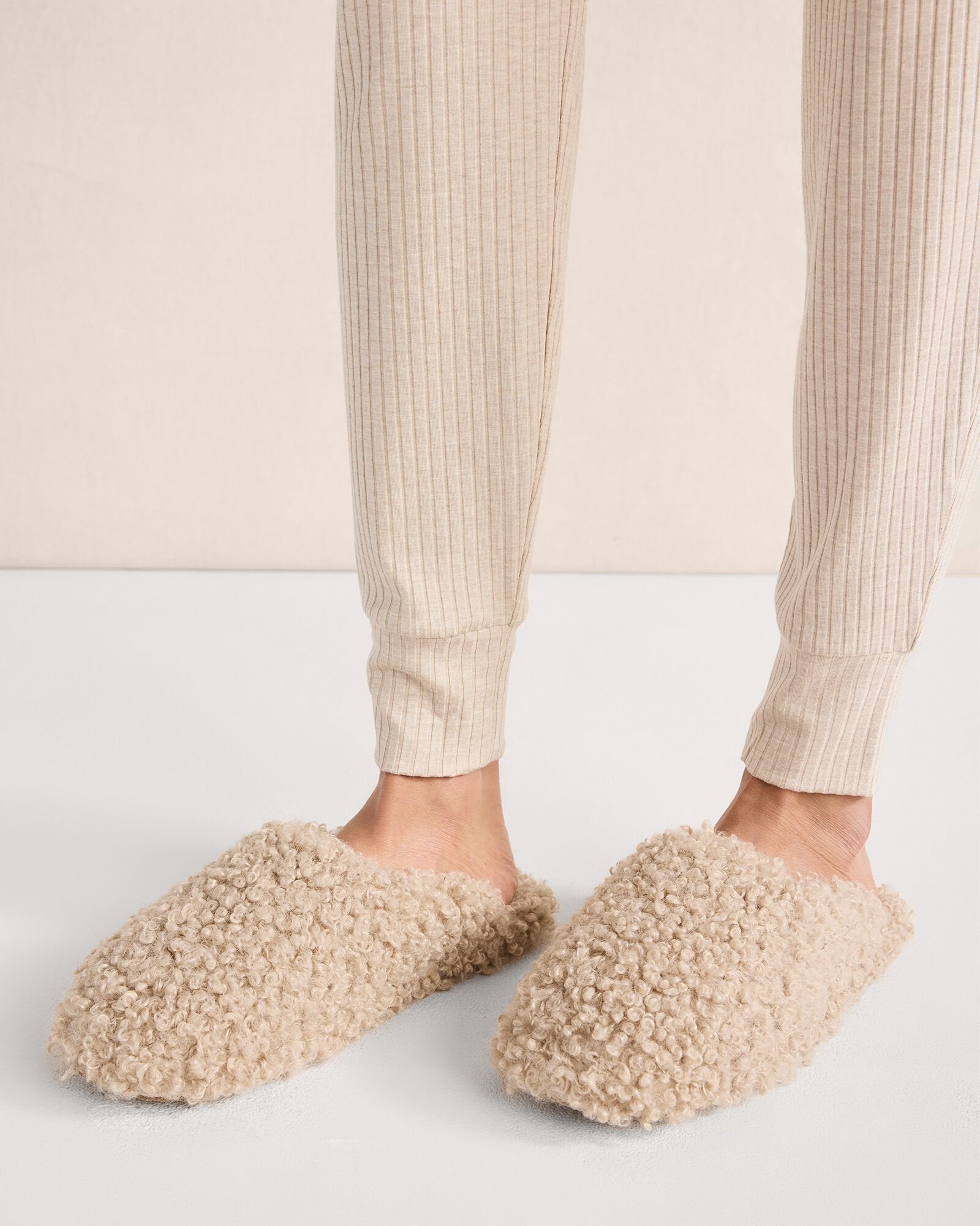 COZY SHERPA SLIPPERS | Talbots for sale