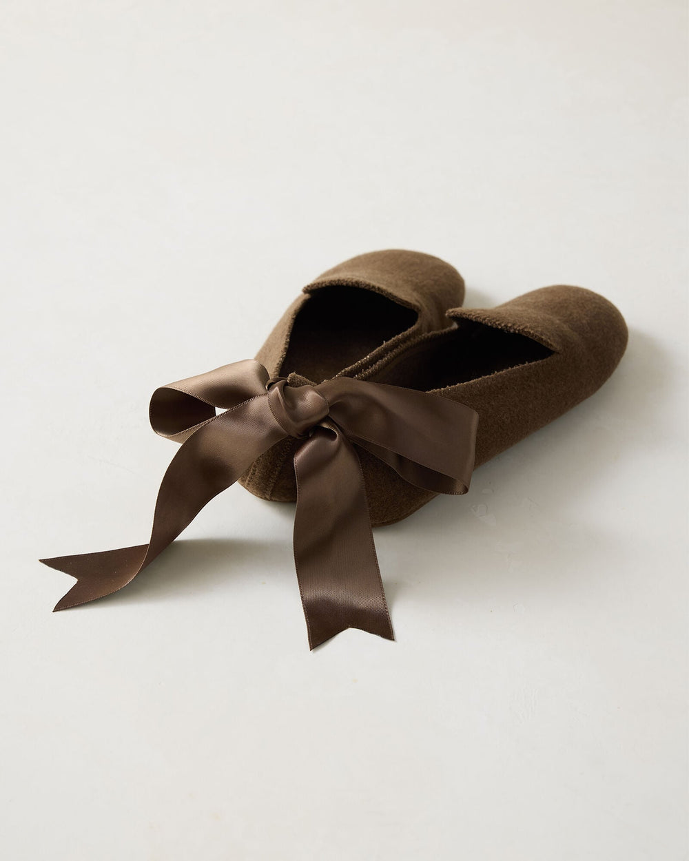 FELTED WOOL BLEND LOAFER SLIPPERS | Talbots online