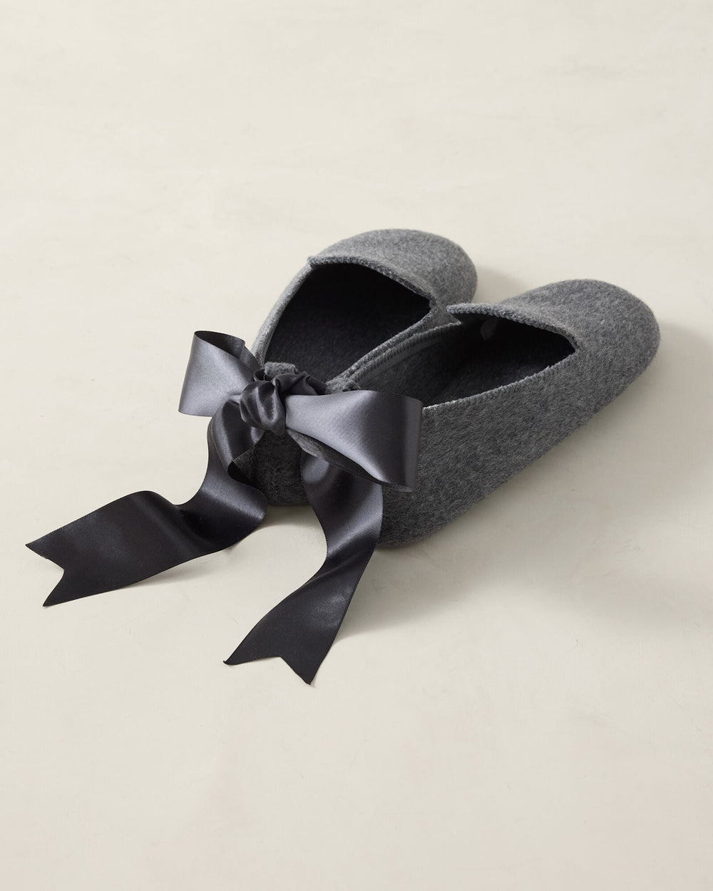 FELTED WOOL BLEND LOAFER SLIPPERS | Talbots US