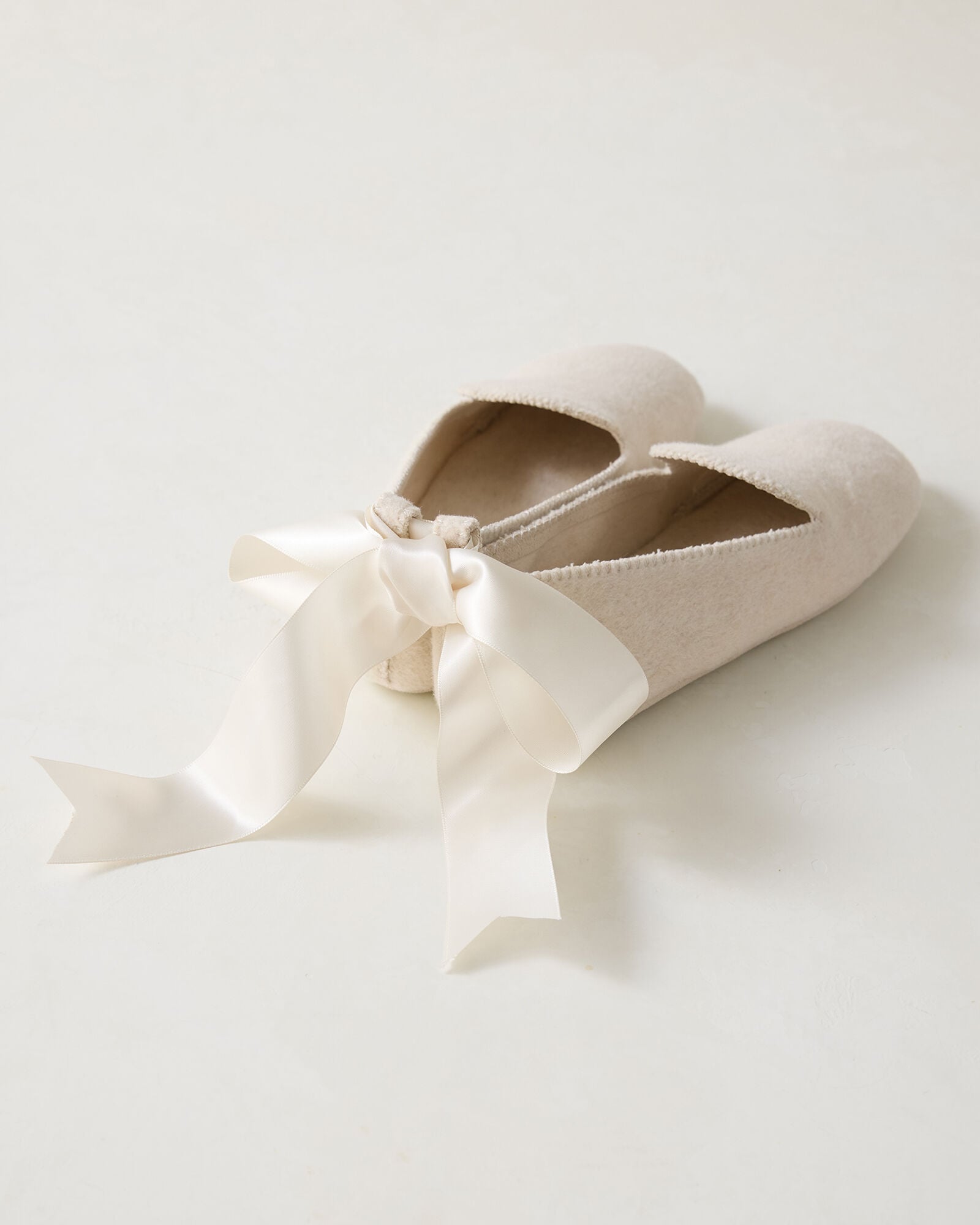 FELTED WOOL BLEND LOAFER SLIPPERS | Talbots on sale