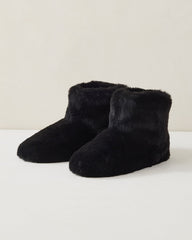 FAUX FUR BOOTIES | Talbots online