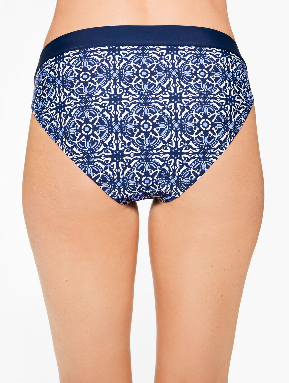 AQUA CLUB HIGH WAIST SWIM BOTTOM - IBIZA TILE | Talbots near me