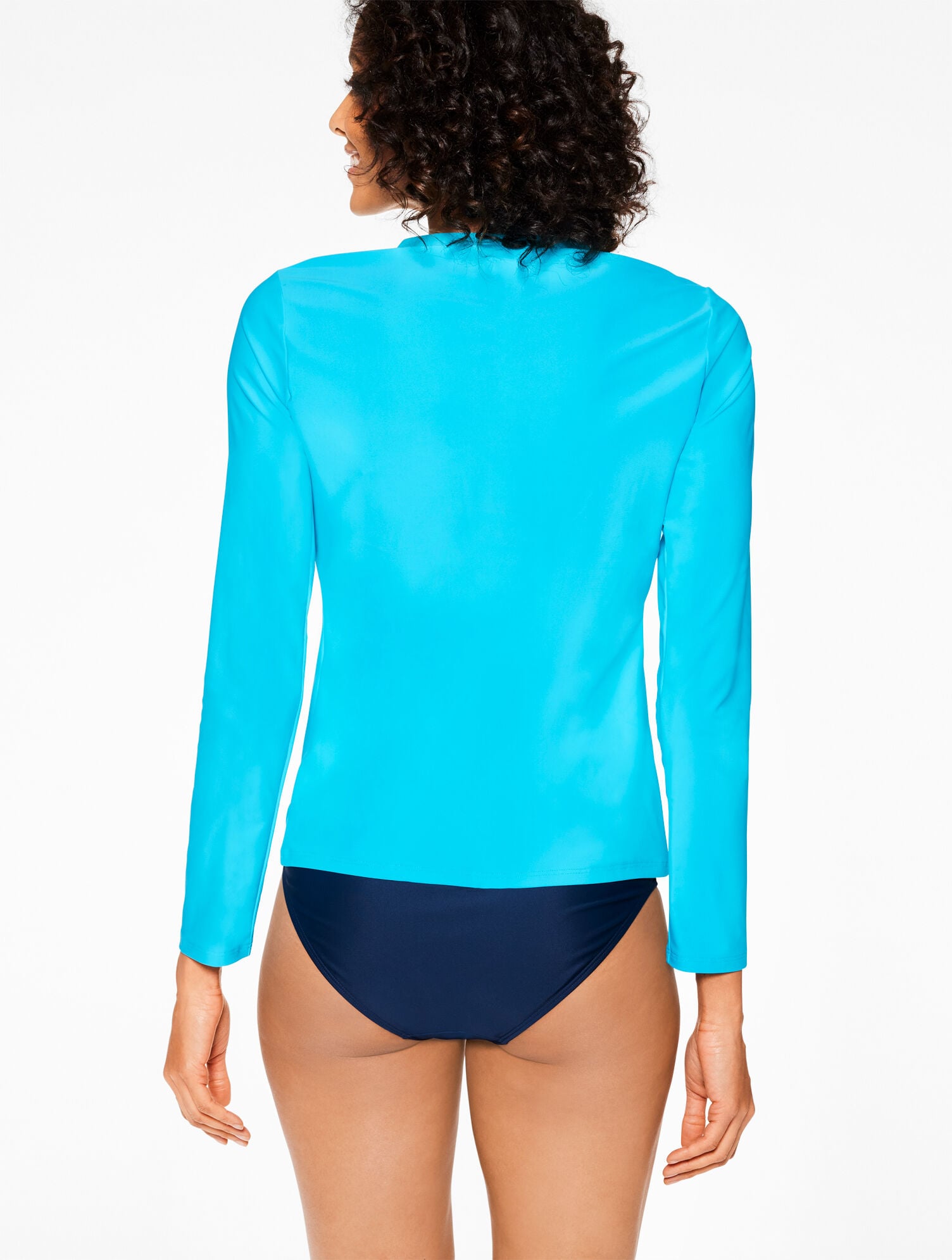 AQUA CLUB UPF 50+ LONG SLEEVE SWIM TEE | Talbots US