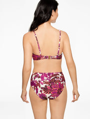 AQUA CLUB BANDEAU BIKINI TOP - BALI BLOOMS | Talbots US