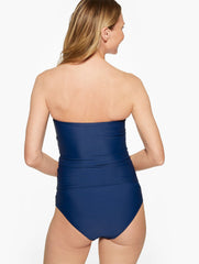 AQUA CLUB BANDEAU TANKINI | Talbots US