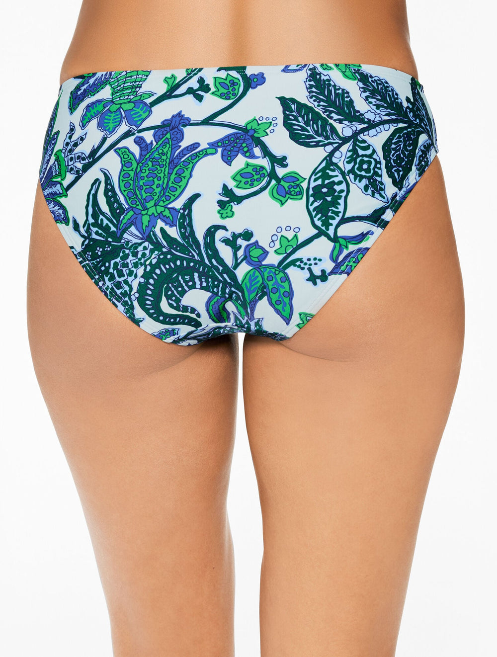 AQUA CLUB MID RISE SWIM BOTTOM - BALI BLOOMS | Talbots online