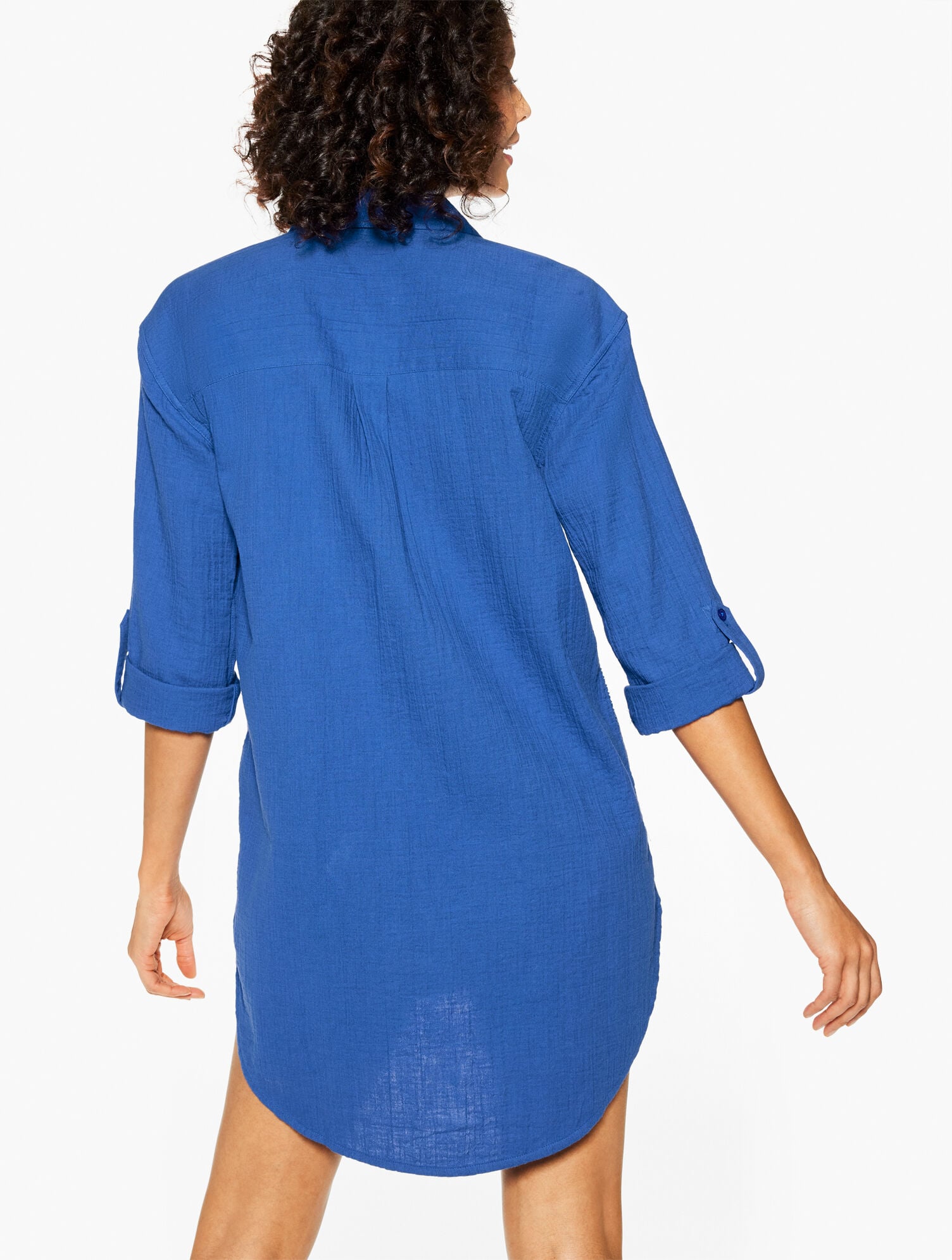 AQUA CLUB GAUZE SHIRT COVER-UP | Talbots discount