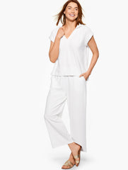 AQUA CLUB TERRY PANT COVER-UP | Talbots for sale