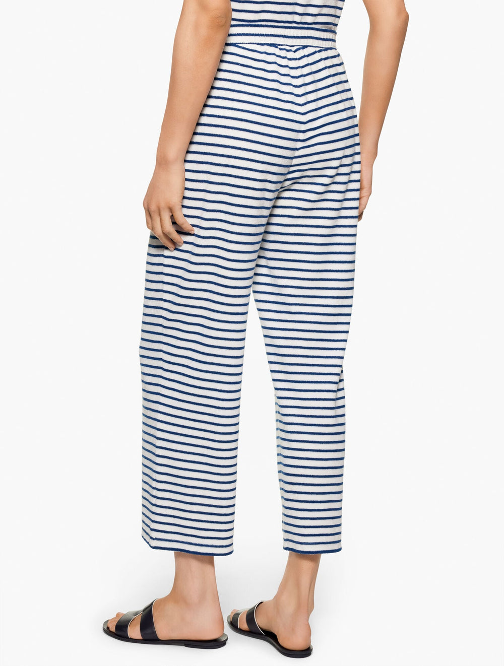 AQUA CLUB TERRY PANT COVER-UP - STRIPE | Talbots sale