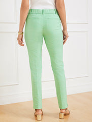 TALBOTS HAMPSHIRE STRAIGHT ANKLE PANTS - LUCETTA GLEN PLAID | Talbots discount