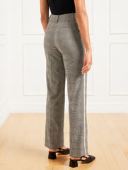 TALBOTS SOUTHAMPTON STRAIGHT LEG PANTS - LUCETTA GLEN PLAID | Talbots near me