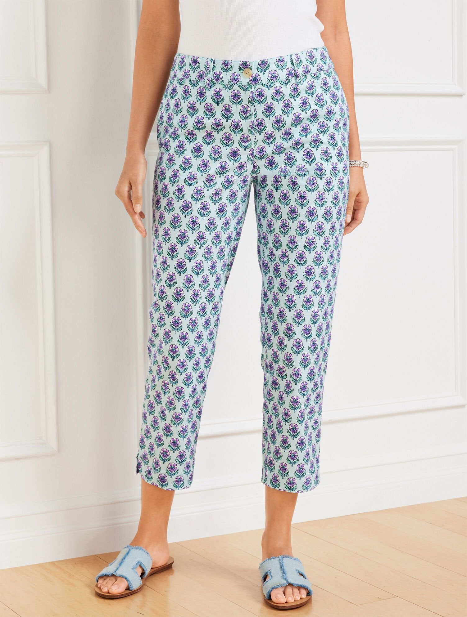PERFECT CROPS - WOODBLOCK BUD | Talbots for sale