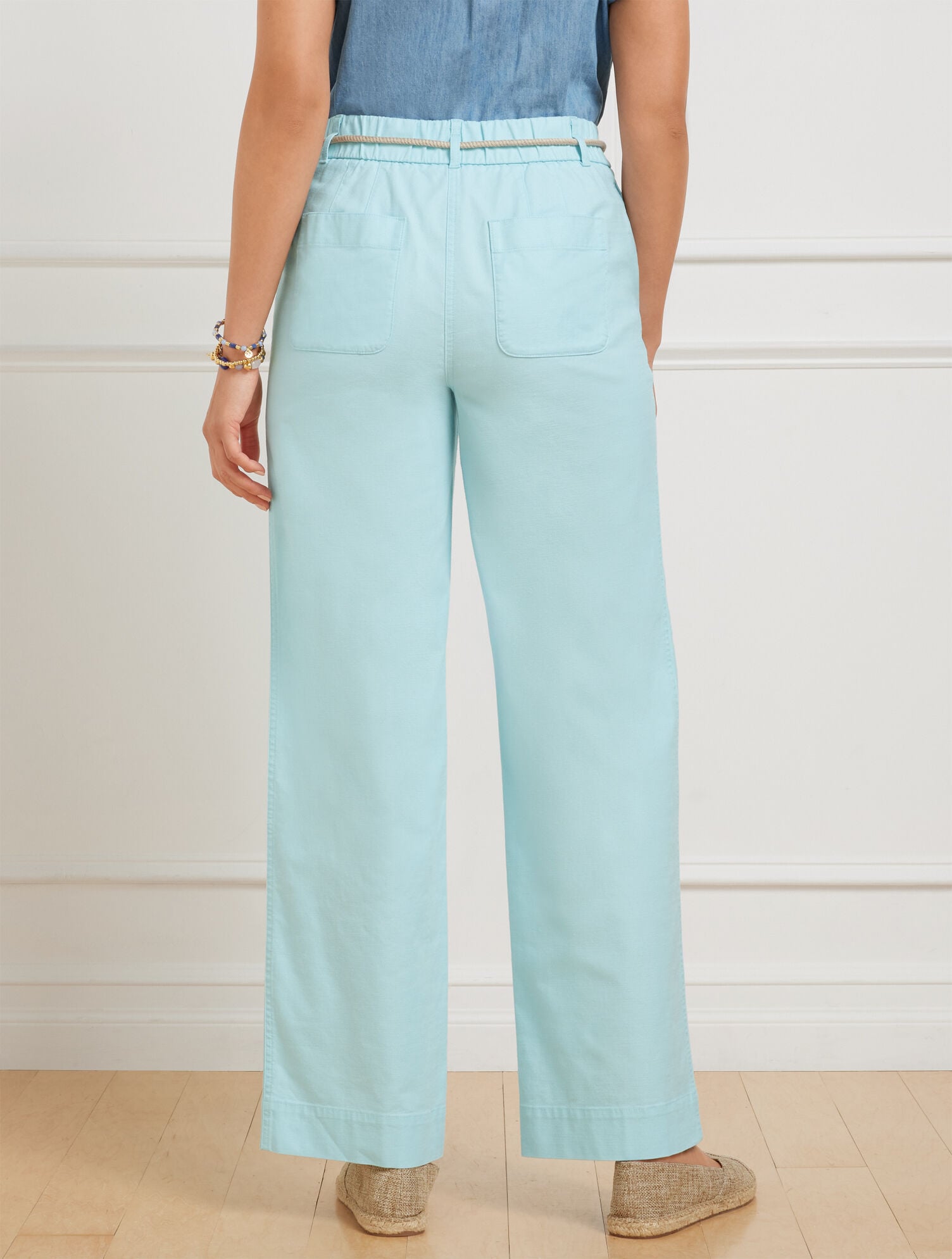WIDE ANKLE PANTS | Talbots outlet