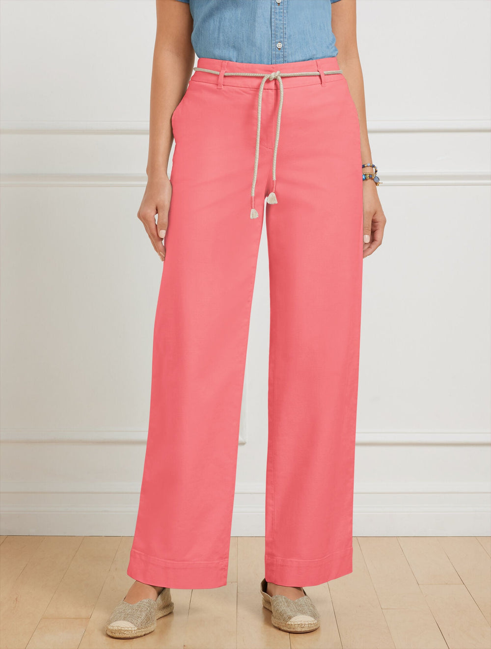 WIDE ANKLE PANTS | Talbots outlet
