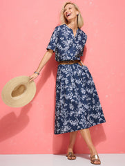 PIPER PLEATED SKIRT - PENCIL BUTTERFLY | Talbots sale
