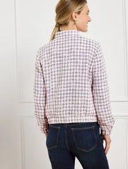 GINGHAM TWEED BOMBER | Talbots near me