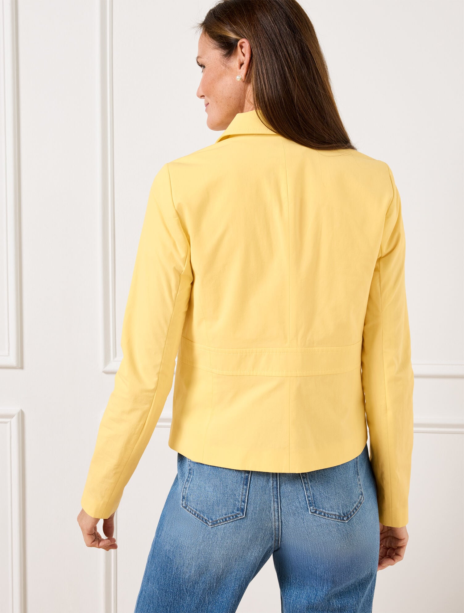 FRESH POPLIN JACKET | Talbots discount