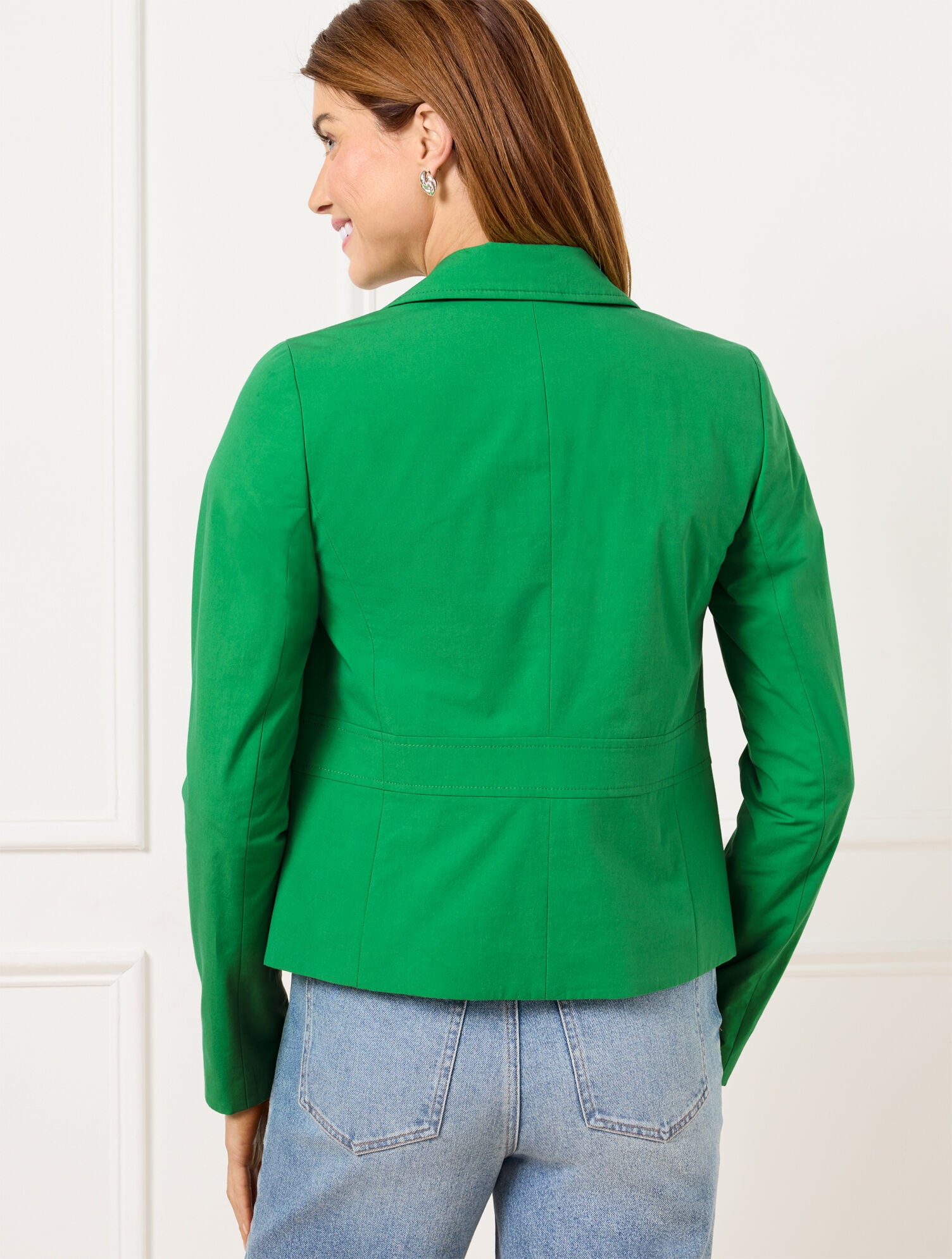FRESH POPLIN JACKET | Talbots discount