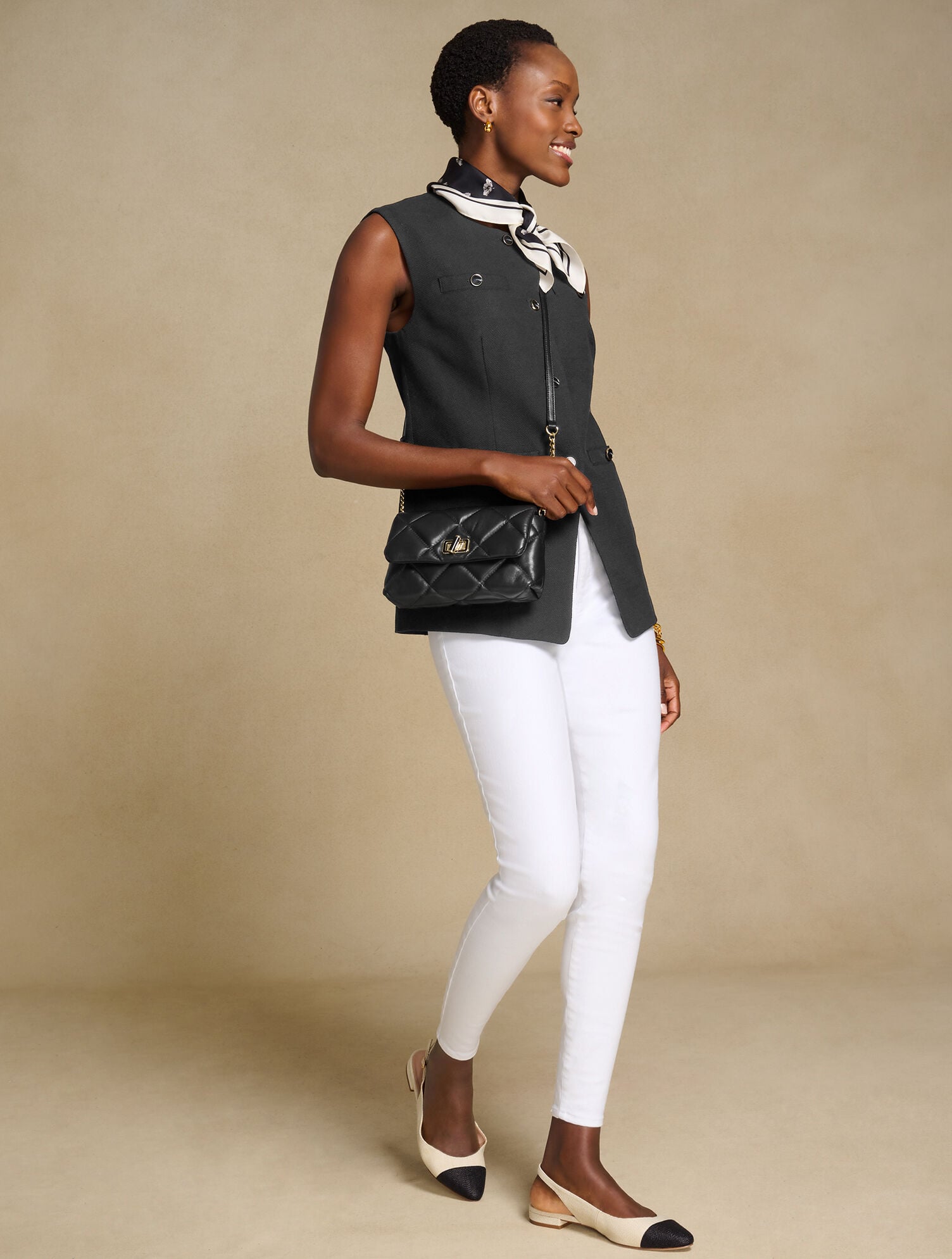 TEXTURED VEST | Talbots near me