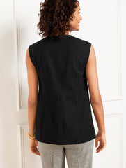TEXTURED VEST | Talbots near me