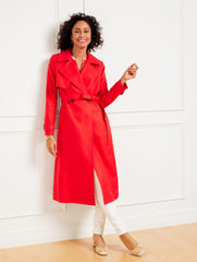 BELTED TRENCH COAT | Talbots discount