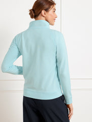 MODAL FRENCH TERRY FULL ZIP JACKET | Talbots for sale