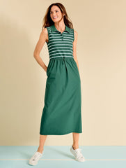 MIXED MEDIA POLO DRESS | Talbots sale