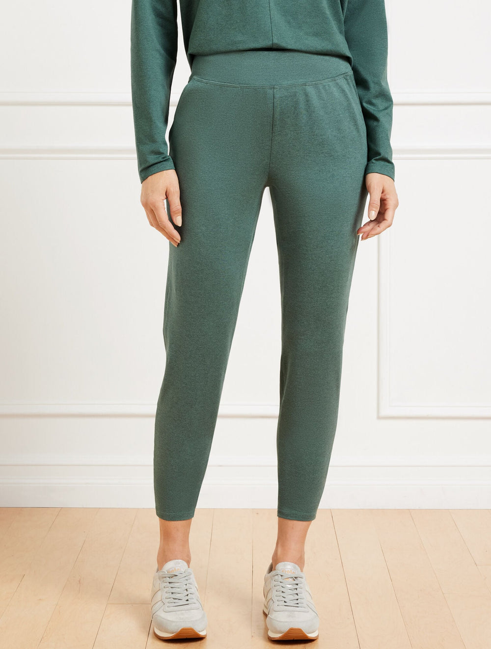 BUTTERY SOFT EASY KNIT JOGGERS | Talbots outlet