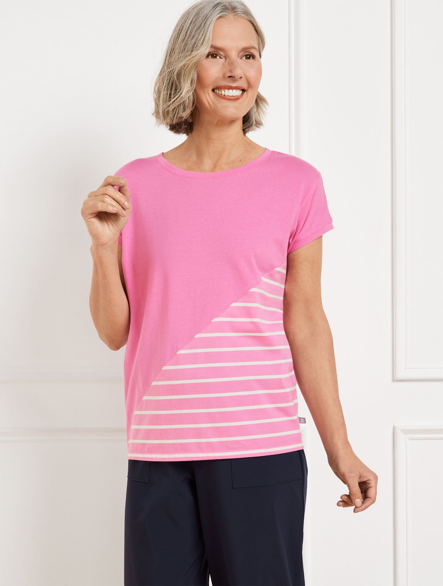 FUCHSIA PINK/WHITE,XS,Misses