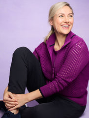 COOLMAX® FULL ZIP SWEATER JACKET | Talbots US