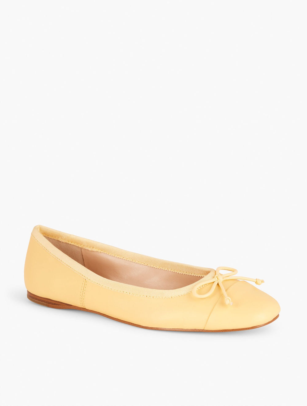 BLAINE SOFT SOLE NAPPA BALLET FLATS | Talbots sale