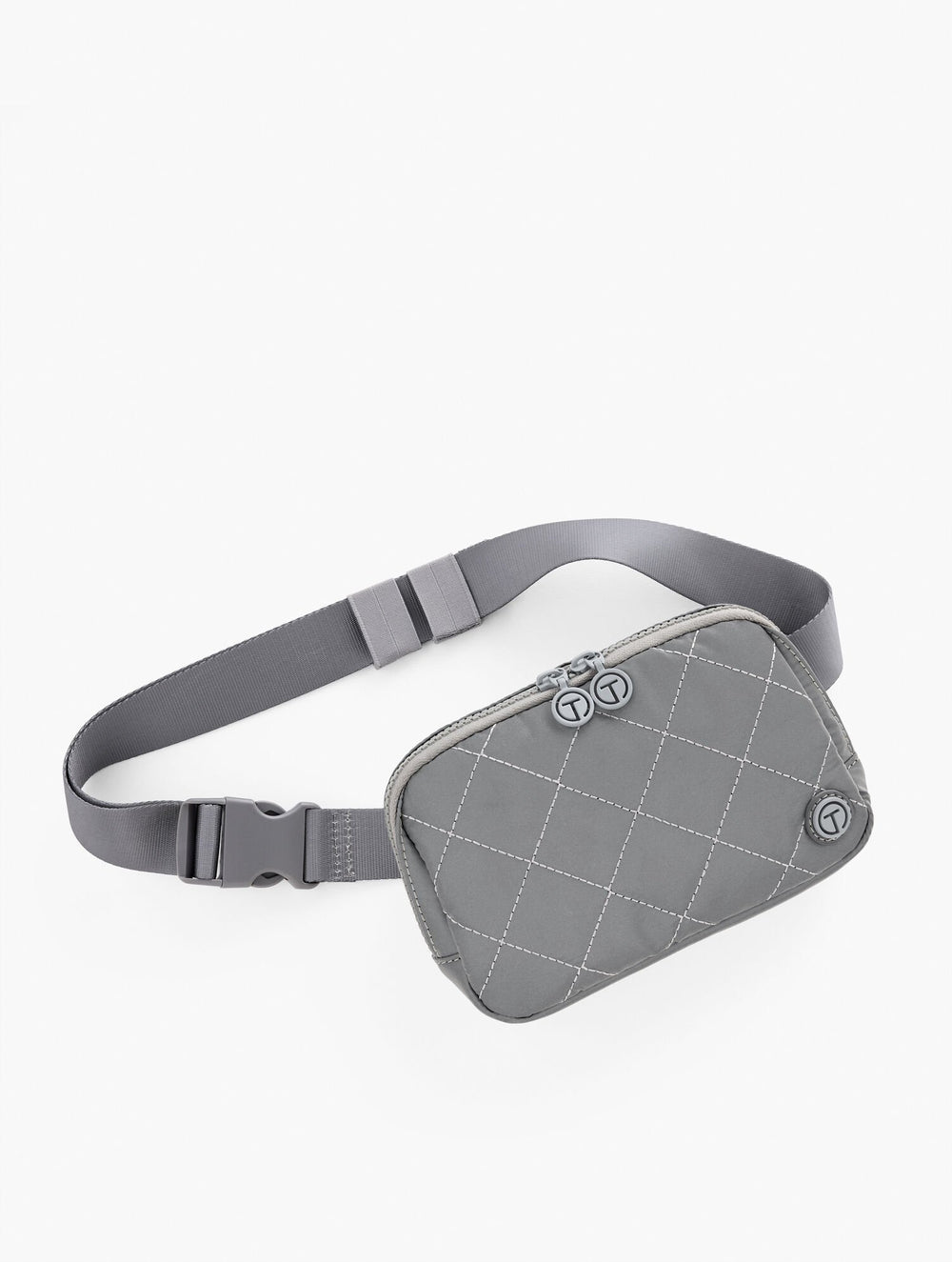 T BY TALBOTS QUILTED REFLECTIVE NYLON BELT BAG | Talbots on sale