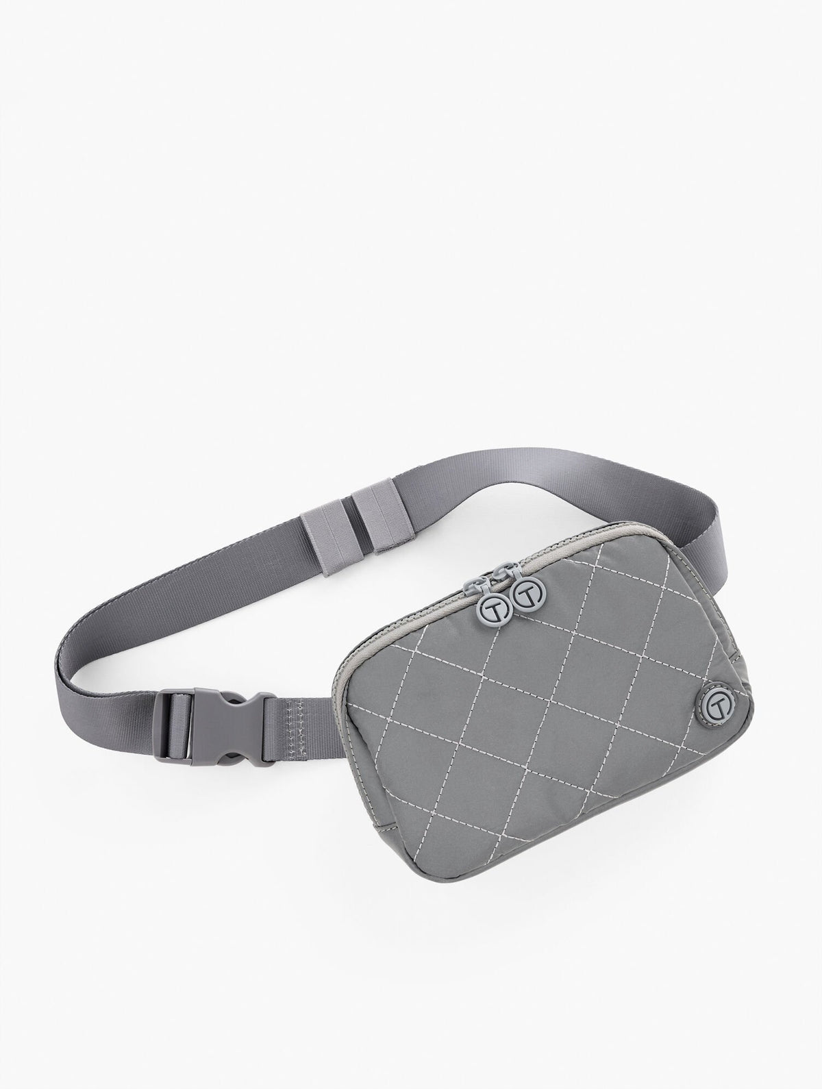 T BY TALBOTS QUILTED REFLECTIVE NYLON BELT BAG | Talbots on sale