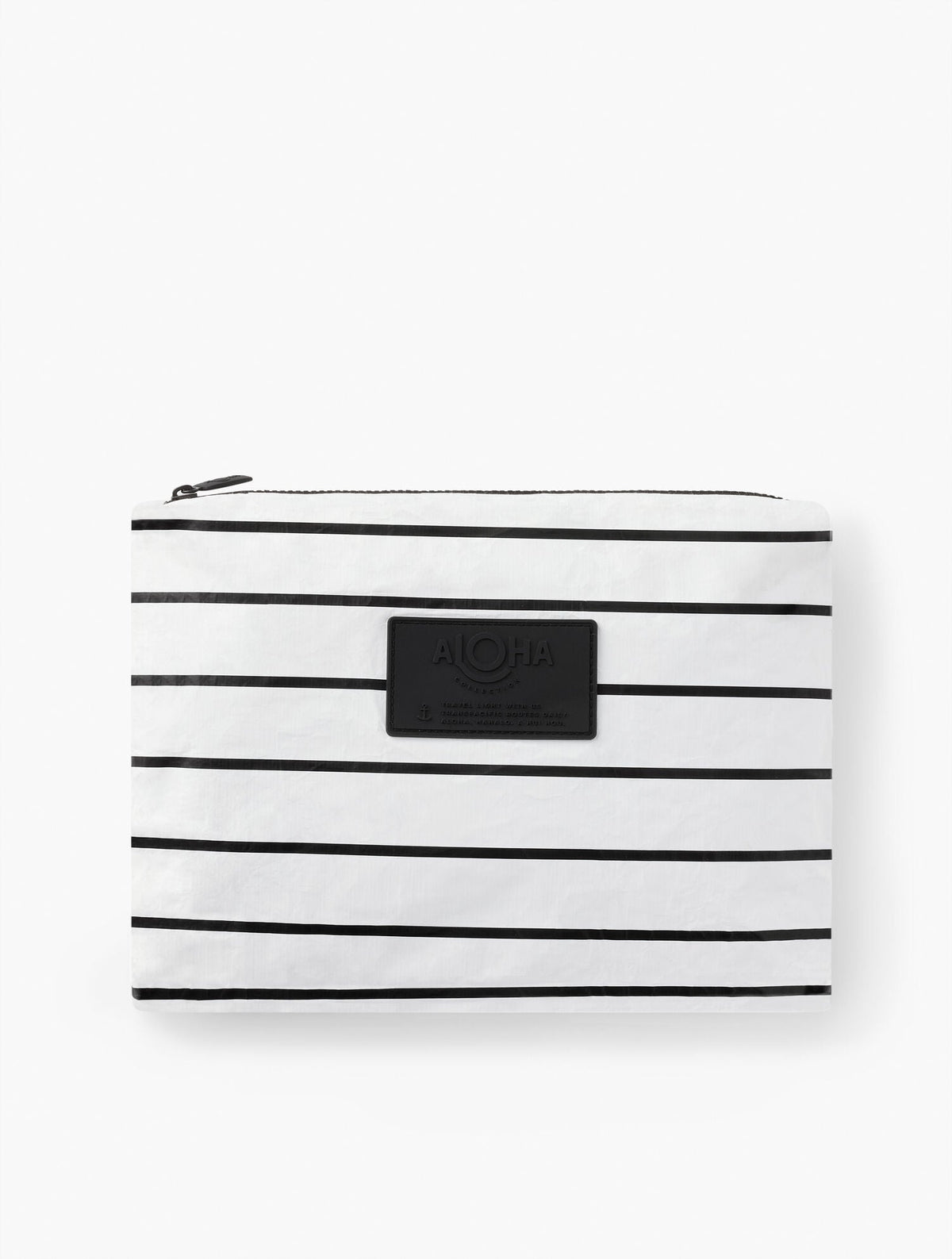 ALOHA COLLECTION MID PINSTRIPE POUCH | Talbots on sale