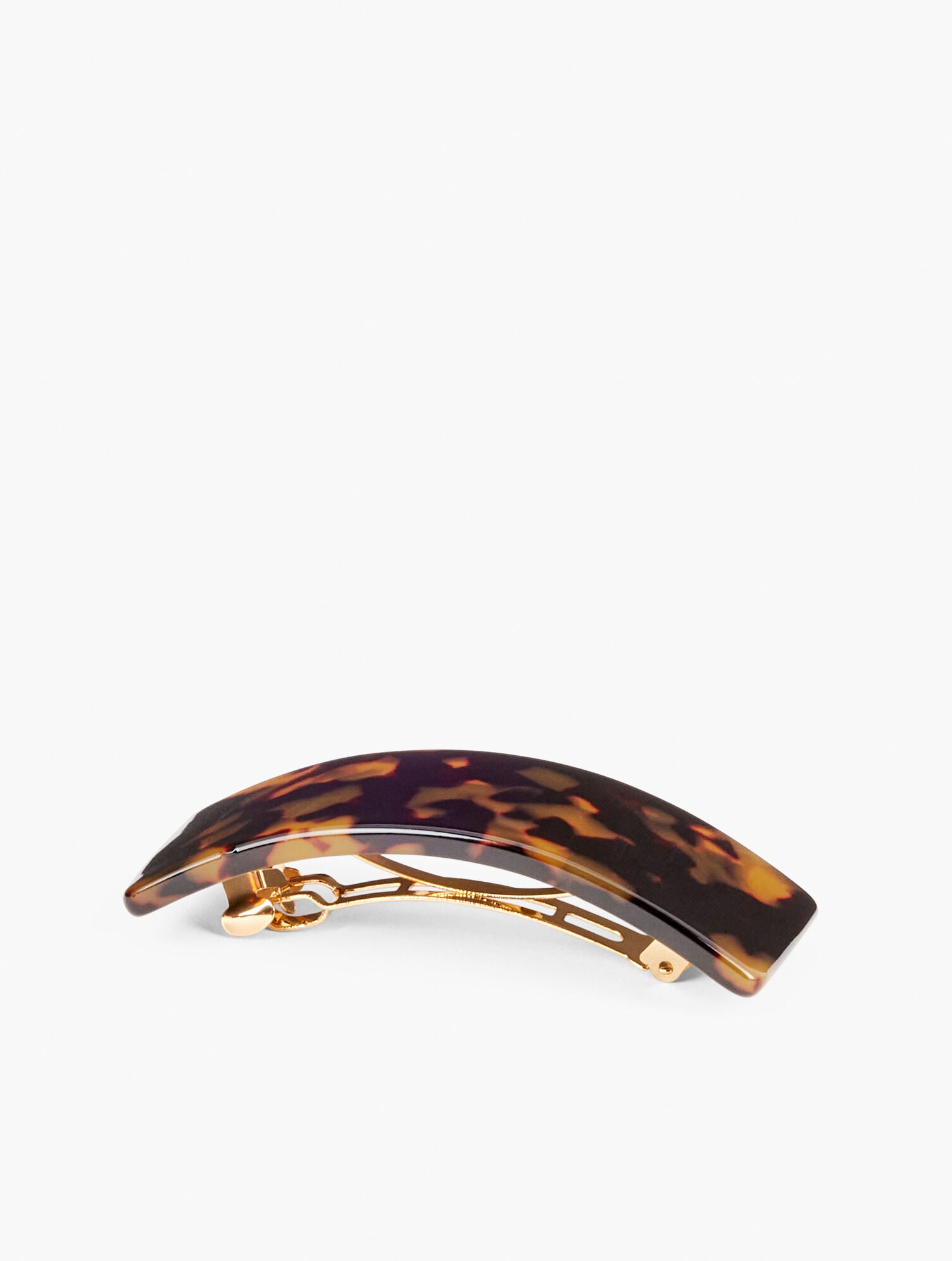 TORTOISESHELL WIDE BARRETTE | Talbots online