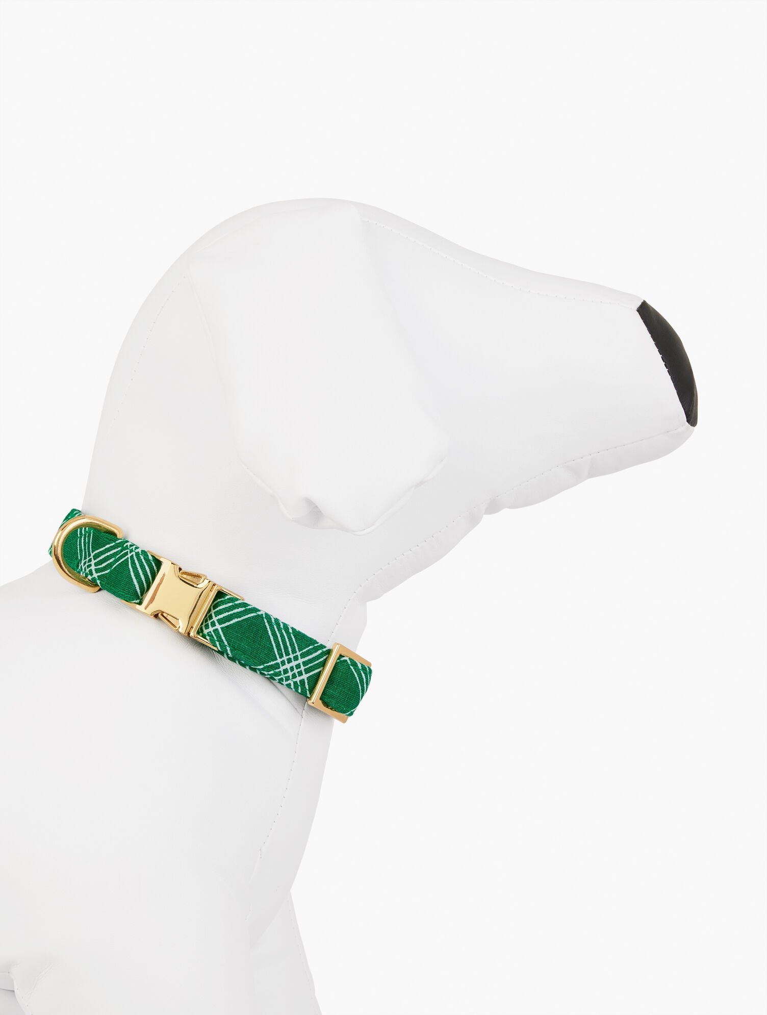 THE FOGGY DOG EMERALD PLAID DOG COLLAR | Talbots US