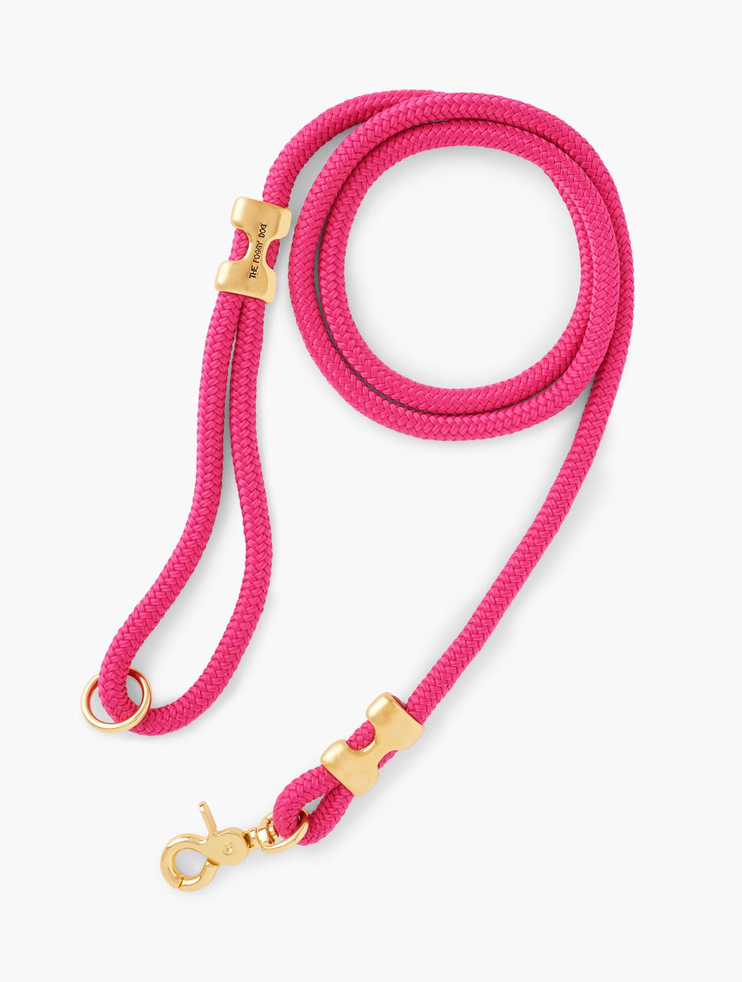 THE FOGGY DOG HOT PINK MARINE ROPE DOG LEASH | Talbots near me