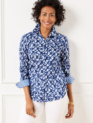 MODERN CLASSIC SHIRT - BATIK FOULARD | Talbots online