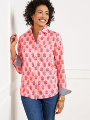 MODERN CLASSIC SHIRT - PRETTY PETALS | Talbots US