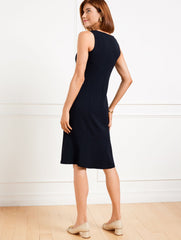 EASY TRAVEL PEPLUM DRESS | Talbots discount