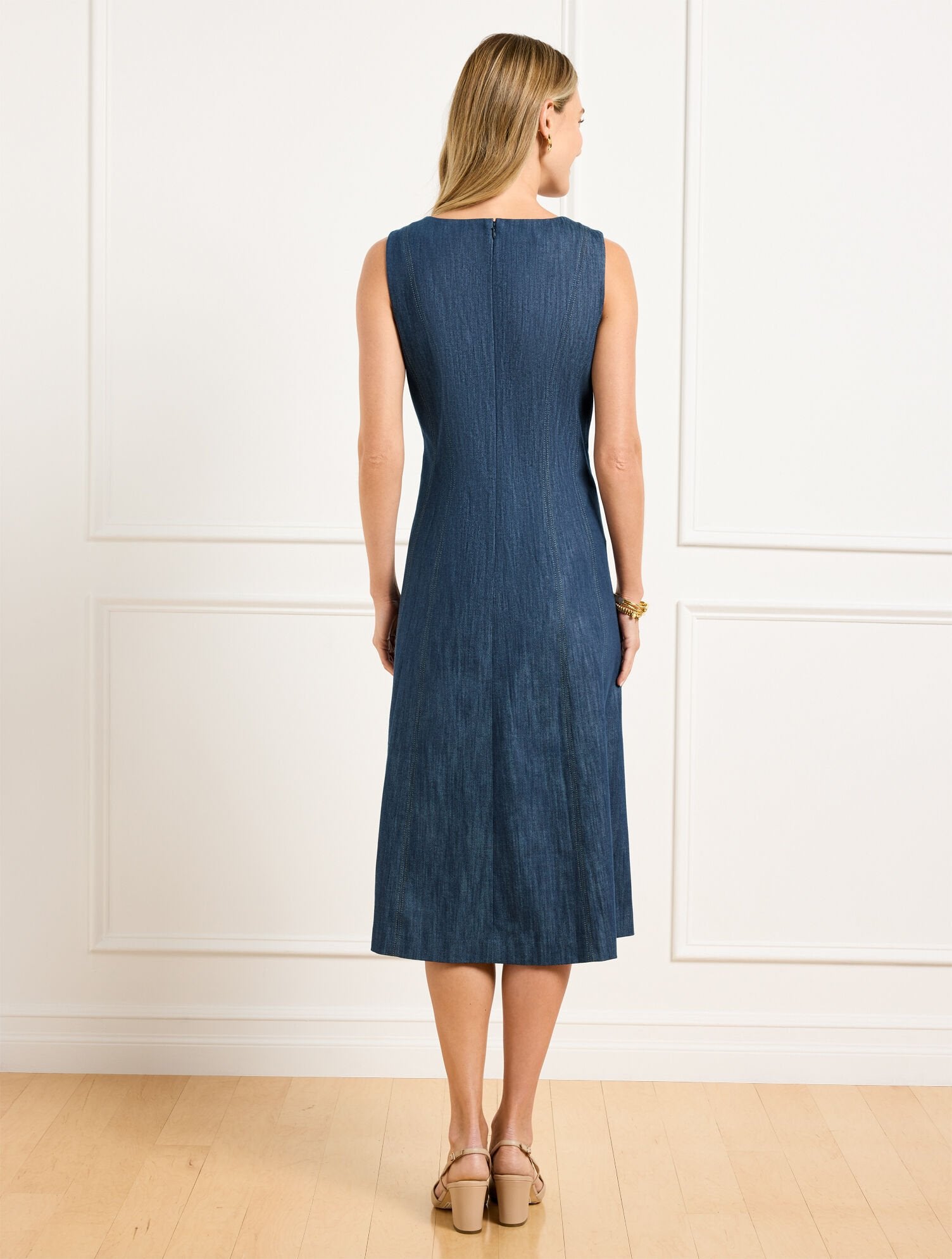 REFINED DENIM DRESS | Talbots near me